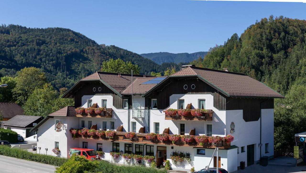 Hotel - Pension Scheiblechner Göstling an der Ybbs Esterno foto